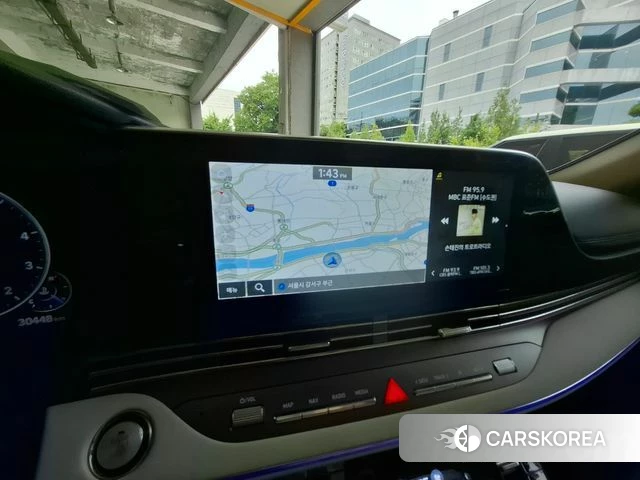 Hyundai The New Grandeur IG 2022 Черный из Кореи, фото 3