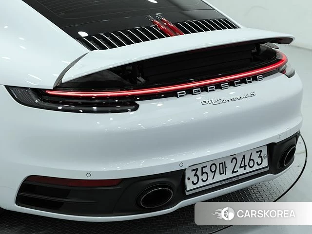 Porsche 911(992) 2020 Белый из Кореи, фото 3
