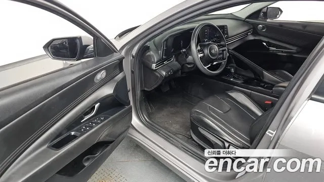 Hyundai Avante Hybrid (CN7) 2021 Серый из Кореи, фото 3