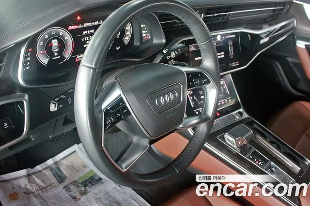 Audi A6 (C8) 2023 Черный из Кореи, фото 3