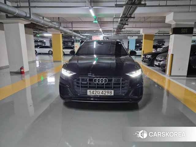 Audi Q8 (4M) 2021 Черный двухцветный из Кореи, фото 3