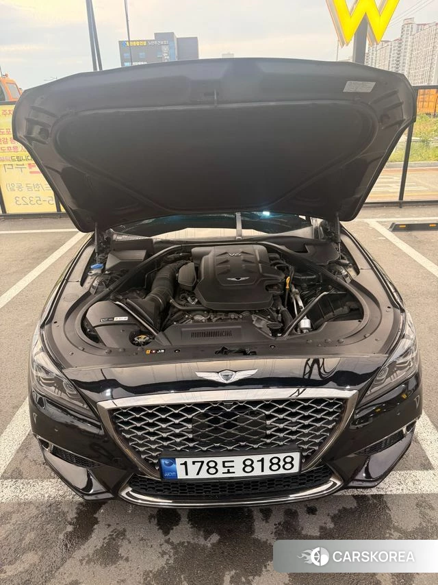 Genesis G80 2018 Черный из Кореи, фото 3