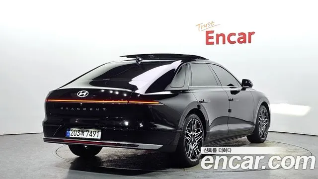 Hyundai Grandeur (GN7) 2024 Черный из Кореи, фото 3