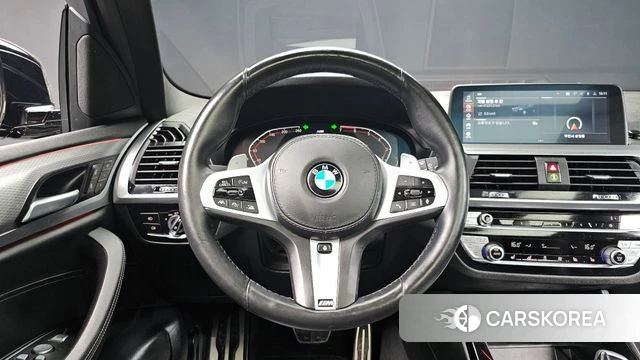 BMW X3 (G01) 2021 Черный из Кореи, фото 3