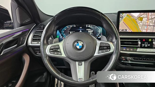 BMW X4 (G02) 2023 Черный из Кореи, фото 3
