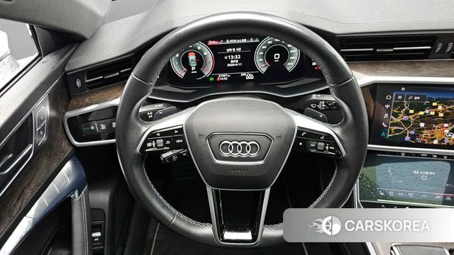 Audi A7 (4K) 2021 Белый из Кореи, фото 3
