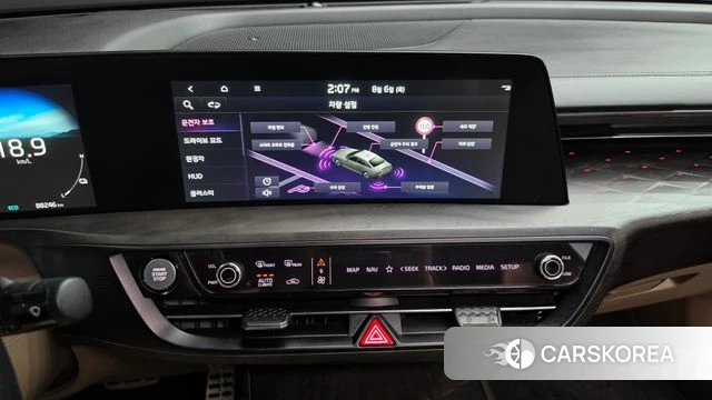 Kia K8 Hybrid 2023 Черный из Кореи, фото 3