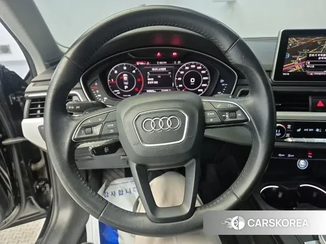 Audi A4 (B9) 2018 Черный из Кореи, фото 3