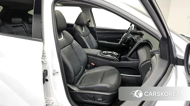 Hyundai Tucson Hybrid (NX4) 2023 Белый из Кореи, фото 3