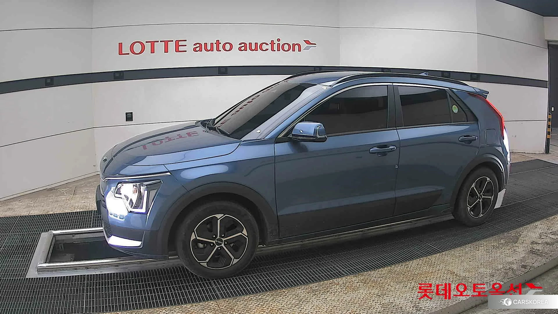 Kia Niro Hybrid 2022 Mineral Blue из Кореи, фото 3