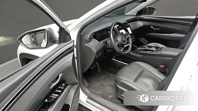 Hyundai Tucson Hybrid (NX4) 2023 Белый из Кореи, фото 3