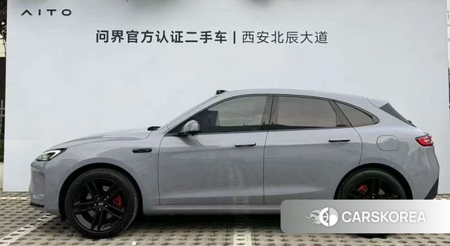 AITO Ask the world M5 2024 Серебристо-серый из Китая, фото 3