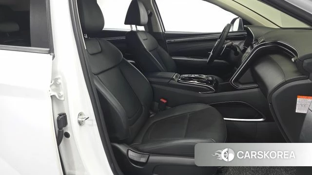Hyundai Tucson Hybrid (NX4) 2021 Белый из Кореи, фото 3