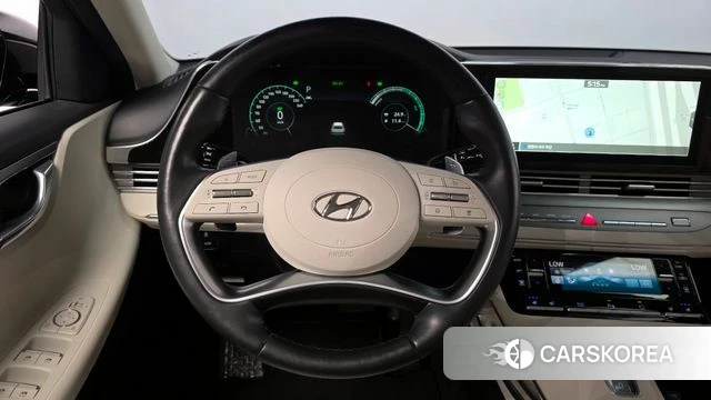 Hyundai The New Grandeur IG Hybrid 2021 Черный из Кореи, фото 3