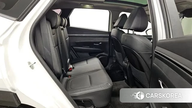 Hyundai Tucson Hybrid (NX4) 2021 Белый из Кореи, фото 3