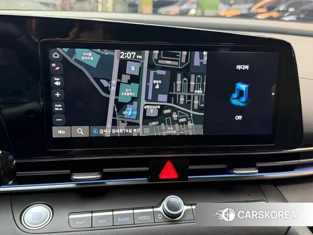 Hyundai The New Avante (CN7) 2024 Белый из Кореи, фото 3