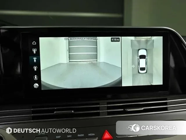 Hyundai The New Grandeur IG Hybrid 2022 Белый из Кореи, фото 3