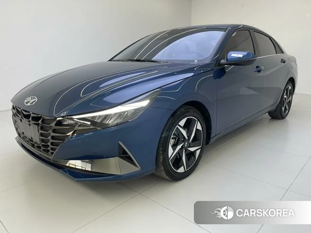 Hyundai Elantra 2022 Синий из Китая, фото 3