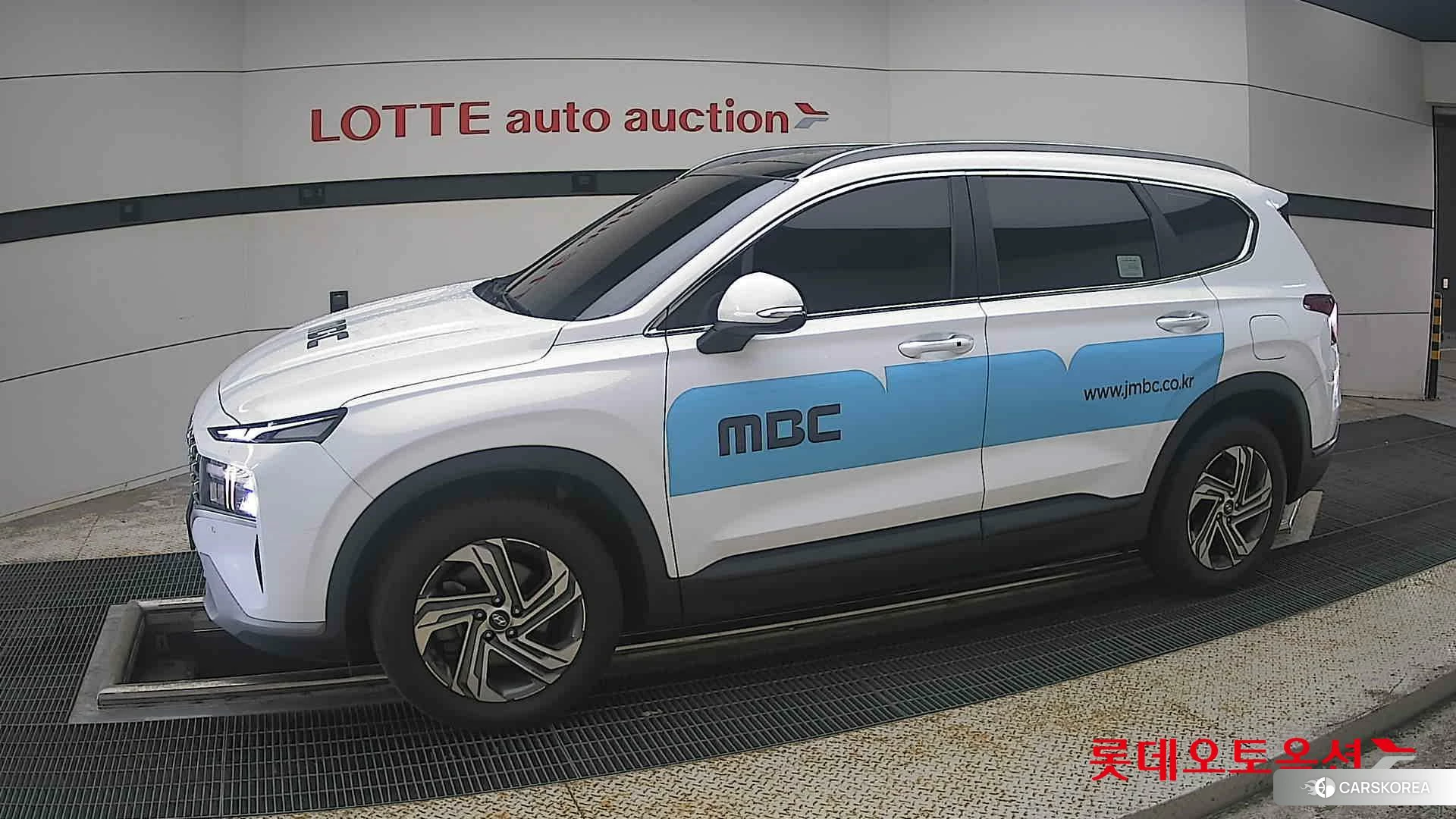Hyundai Santa Fe 2021 White cream (optional) из Кореи, фото 3