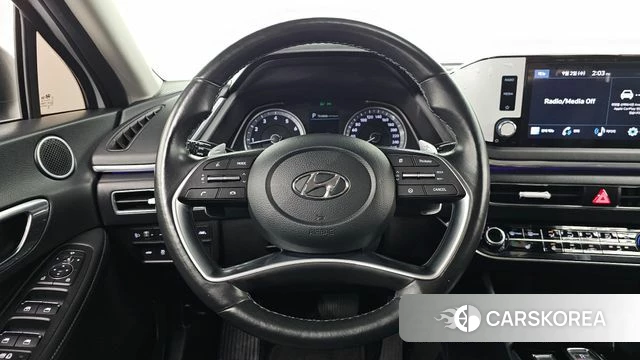 Hyundai Sonata (DN8) 2022 Белый из Кореи, фото 3