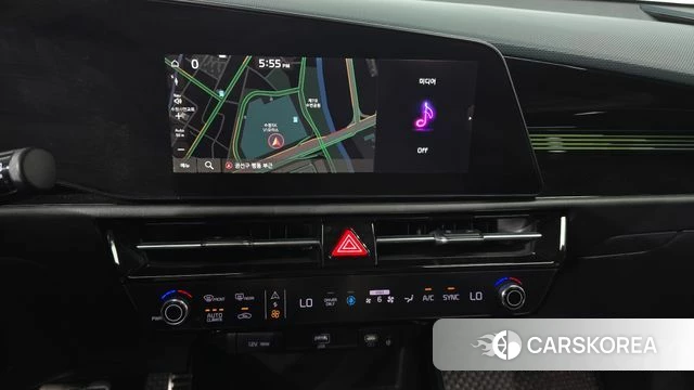 Kia Di Ol Nu Niro 2022 Темно-зеленый из Кореи, фото 3