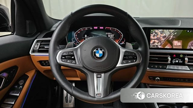 BMW 3 Series (G20) 2022 Черный из Кореи, фото 3