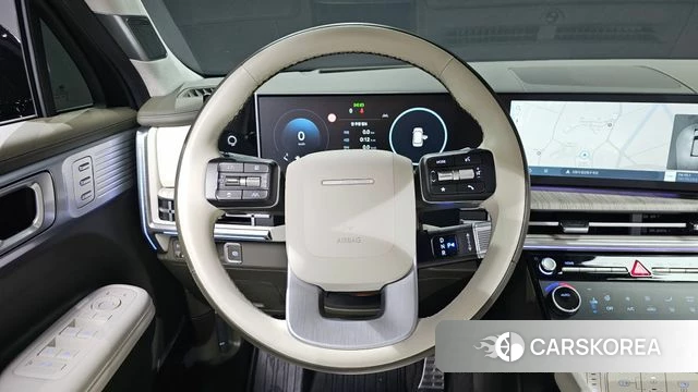 Hyundai Santa Fe (MX5) 2024 Черный из Кореи, фото 3