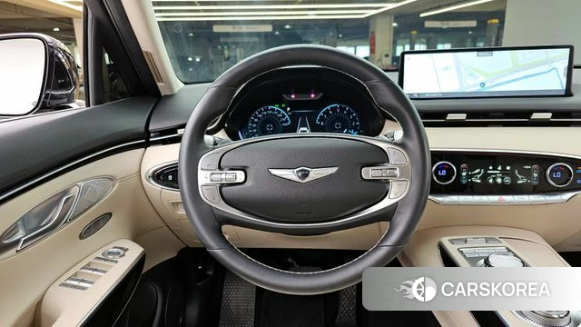 Genesis GV70 2023 Черный из Кореи, фото 3