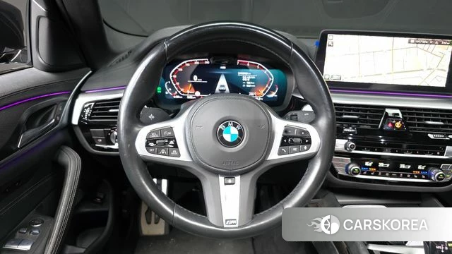 BMW 5 Series (G30) 2023 Синий из Кореи, фото 3
