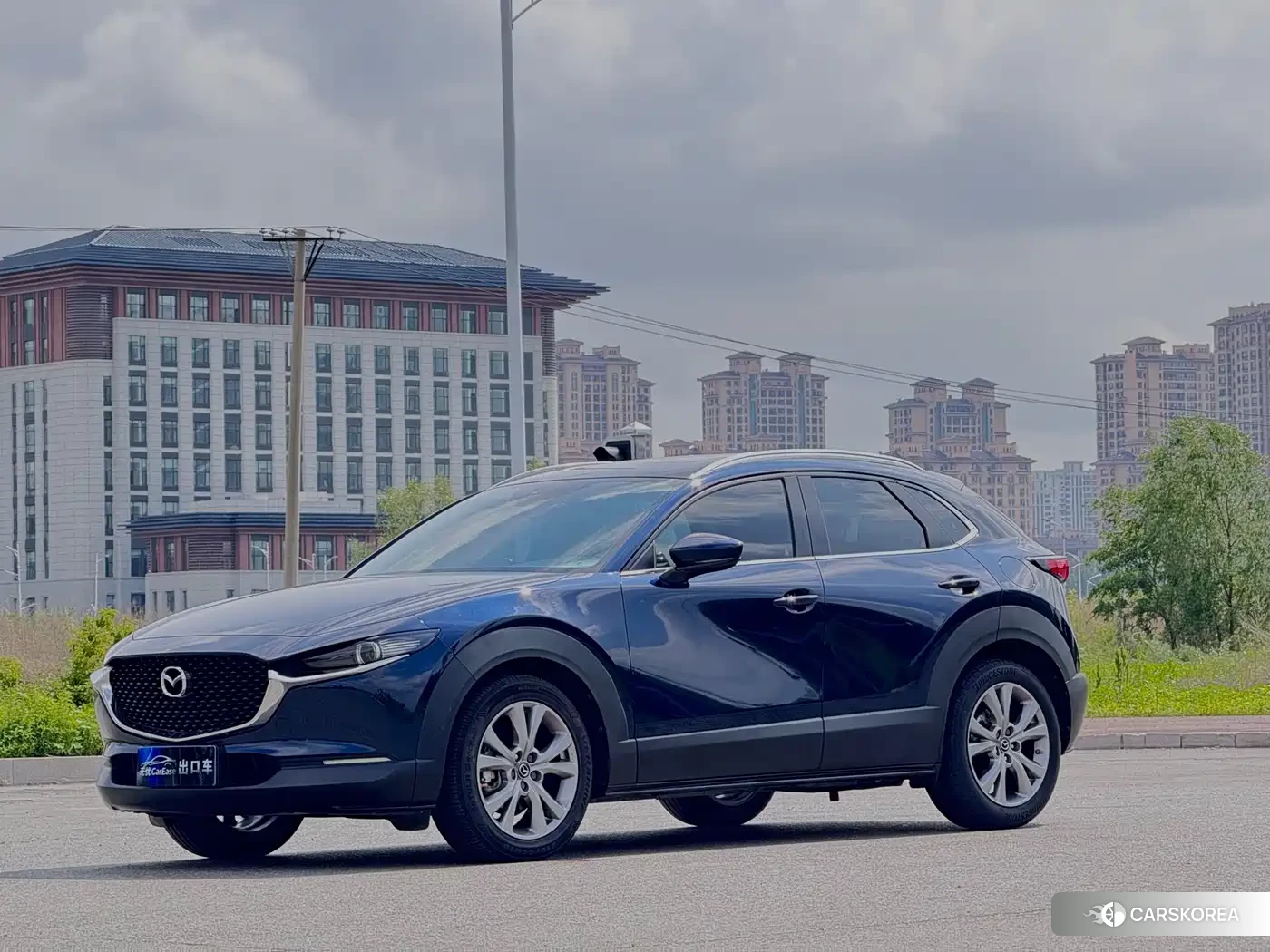 Mazda CX-30 2022 Синий из Китая, фото 3