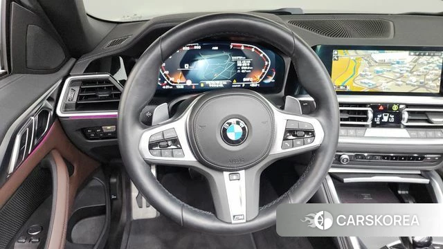 BMW 4 Series (G22) 2022 Черный из Кореи, фото 3
