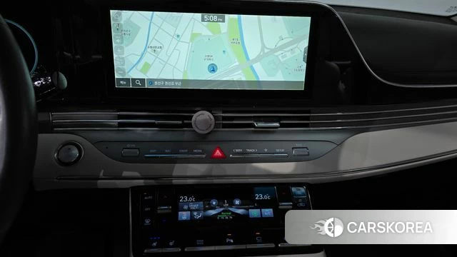 Hyundai The New Grandeur IG Hybrid 2021 Черный из Кореи, фото 3
