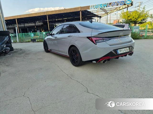 Hyundai Avante (CN7) 2022 Серебристо-серый из Кореи, фото 3