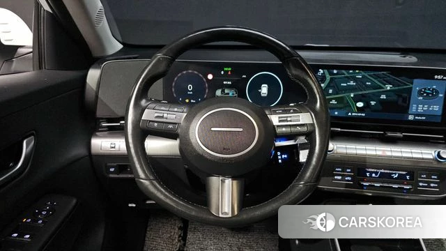 Hyundai Kona Hybrid (SX2) 2023 Белый из Кореи, фото 3