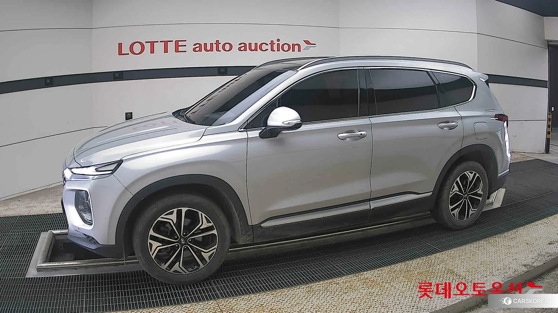 Hyundai Santa Fe 2020 Typhoon Silver из Кореи, фото 3