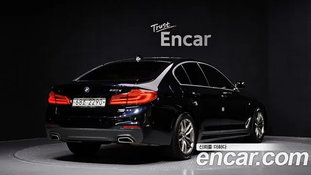 BMW 5 Series (G30) 2018 Черный из Кореи, фото 3