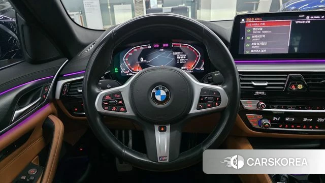 BMW 5 Series (G30) 2023 Черный из Кореи, фото 3