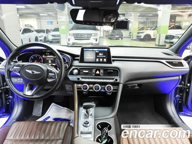 Genesis G70 2018 Синий из Кореи, фото 3