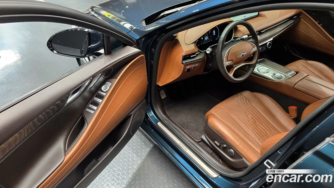 Genesis G80 (RG3) 2022 Синий из Кореи, фото 3