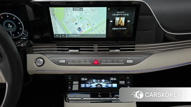 Hyundai The New Grandeur IG 2022 Черный из Кореи, фото 3