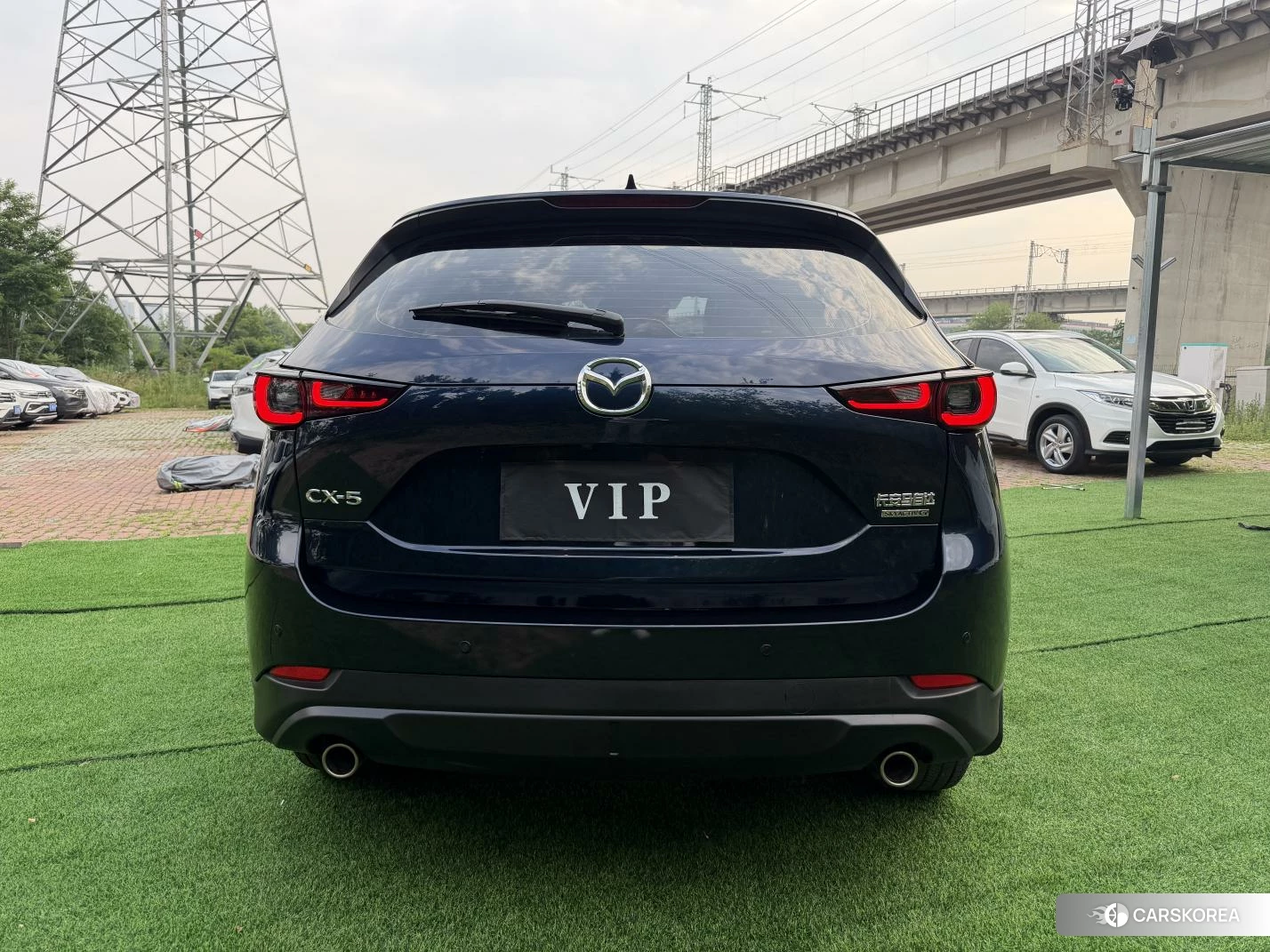 Mazda CX-5 2022 Синий из Китая, фото 3