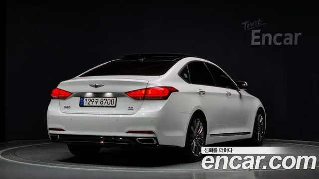 Genesis G80 2019 Белый из Кореи, фото 3