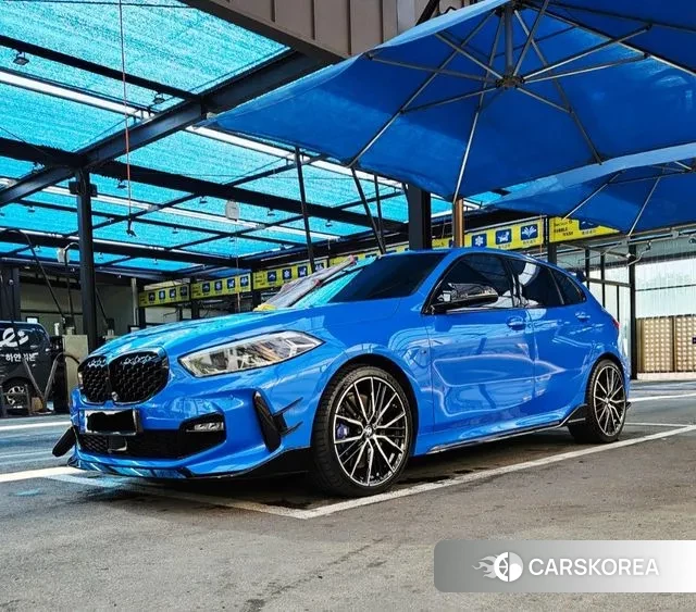 BMW 1 Series (F40) 2020 Синий из Кореи, фото 3