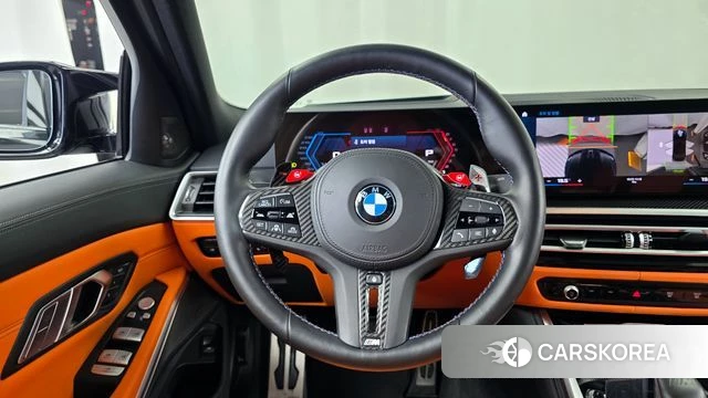 BMW M3 (G80) 2024 Черный из Кореи, фото 3