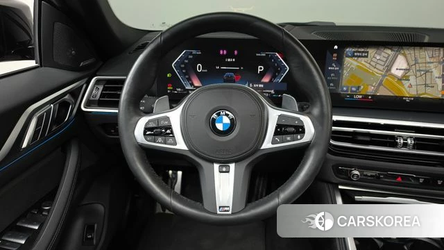 BMW 4 Series (G22) 2024 Черный из Кореи, фото 3