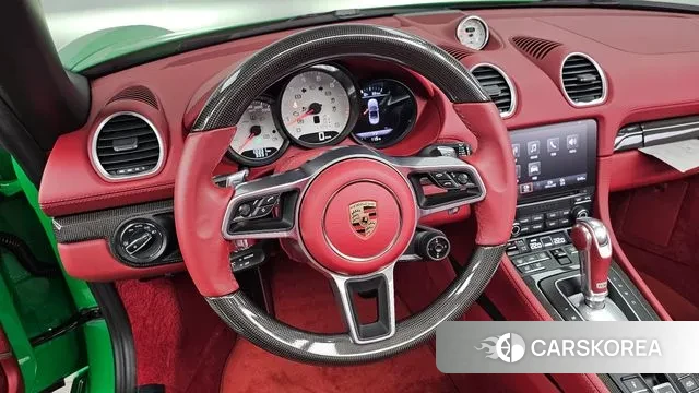 Porsche 718 Boxster 2023 Зеленый из Кореи, фото 3