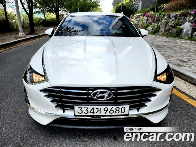 Hyundai Sonata (DN8) 2019 Белый из Кореи, фото 3