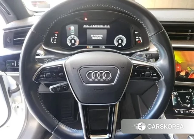 Audi A7 (4K) 2020 Белый из Кореи, фото 3