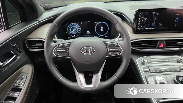 Hyundai The New Santa Fe 2022 Черный из Кореи, фото 3