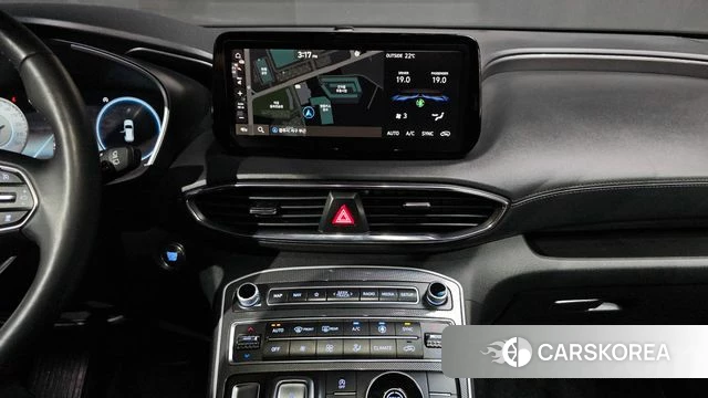 Hyundai The New Santa Fe 2023 Белый из Кореи, фото 3